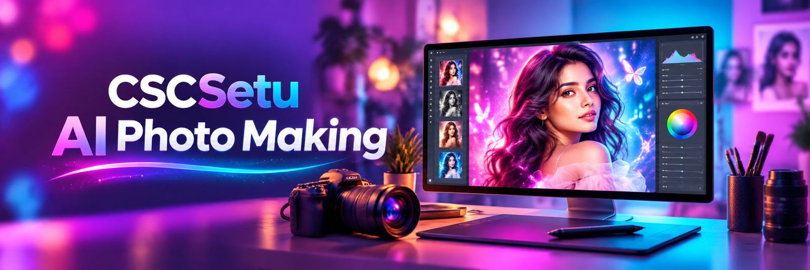 CSCSetu — AI Photo Making
